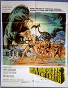 When Dinosaurs Ruled the Earth - British Movie Poster (xs thumbnail)