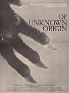 Of Unknown Origin - Movie Poster (xs thumbnail)