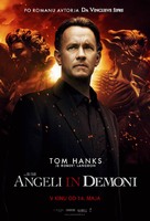 Angels &amp; Demons - Slovenian Movie Poster (xs thumbnail)