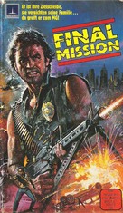 Final Mission - German VHS movie cover (xs thumbnail)