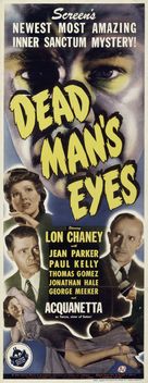 Dead Man&#039;s Eyes - Movie Poster (xs thumbnail)