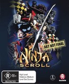 Ninja Scroll - Australian Blu-Ray movie cover (xs thumbnail)