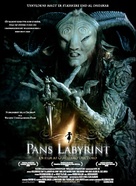 El laberinto del fauno - Danish Movie Poster (xs thumbnail)