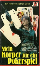 Il mio corpo per un poker - German VHS movie cover (xs thumbnail)