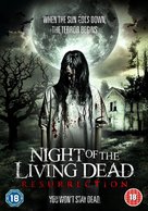 Night of the Living Dead: Resurrection - British DVD movie cover (xs thumbnail)