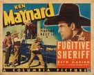 The Fugitive Sheriff - Movie Poster (xs thumbnail)