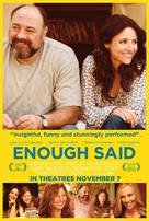 Enough Said - Singaporean Movie Poster (xs thumbnail)