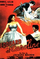 &Eacute;douard et Caroline - French Movie Poster (xs thumbnail)
