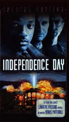 Independence Day - German VHS movie cover (xs thumbnail)