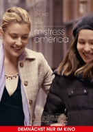 Mistress America - German Movie Poster (xs thumbnail)