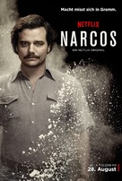 &quot;Narcos&quot; - German Movie Poster (xs thumbnail)