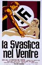 La svastica nel ventre - Italian Movie Poster (xs thumbnail)