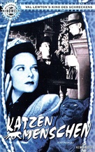 Cat People - German VHS movie cover (xs thumbnail)