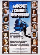 Murder on the Orient Express - Danish Movie Poster (xs thumbnail)