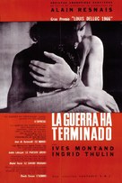 La guerre est finie - Argentinian Movie Poster (xs thumbnail)