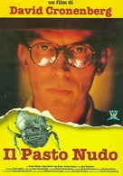 Naked Lunch - Italian Movie Poster (xs thumbnail)