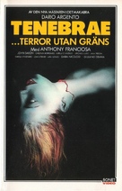 Tenebre - Swedish VHS movie cover (xs thumbnail)