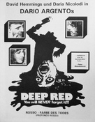 Profondo rosso - German poster (xs thumbnail)