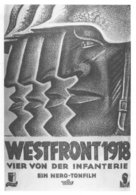 Westfront 1918: Vier von der Infanterie - German Movie Poster (xs thumbnail)