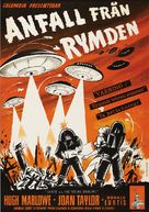 Earth vs. the Flying Saucers - Swedish Movie Poster (xs thumbnail)