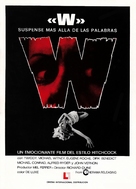 W - Spanish Movie Poster (xs thumbnail)