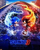 Sonic the Hedgehog 3 - Australian Movie Poster (xs thumbnail)