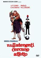 Senza famiglia, nullatenenti cercano affetto - Italian DVD movie cover (xs thumbnail)