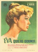 Ewa chce spac - Spanish Movie Poster (xs thumbnail)