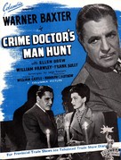 Crime Doctor&#039;s Man Hunt - British Movie Poster (xs thumbnail)