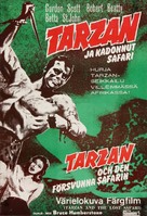 Tarzan and the Lost Safari - Finnish Movie Poster (xs thumbnail)