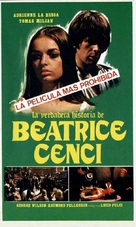 Beatrice Cenci - Spanish Movie Poster (xs thumbnail)