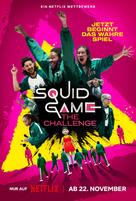 &quot;Squid Game: The Challenge&quot; - Danish Movie Poster (xs thumbnail)