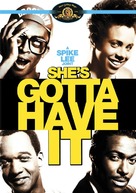 She&#039;s Gotta Have It - DVD movie cover (xs thumbnail)