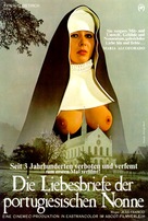 Die liebesbriefe einer portugiesischen Nonne - German Movie Poster (xs thumbnail)