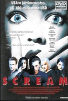 Scream - Finnish DVD movie cover (xs thumbnail)