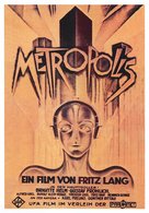 Metropolis - German Movie Poster (xs thumbnail)
