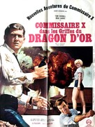 Kommissar X - In den Klauen des goldenen Drachen - French Movie Poster (xs thumbnail)