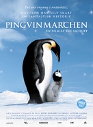 March Of The Penguins - Danish Movie Poster (xs thumbnail)