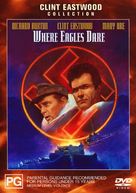 Where Eagles Dare - Australian DVD movie cover (xs thumbnail)