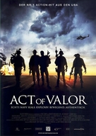 Act of Valor - German Movie Poster (xs thumbnail)