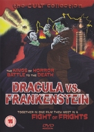 Dracula Vs. Frankenstein - British DVD movie cover (xs thumbnail)