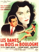 Dames du Bois de Boulogne, Les - French Movie Poster (xs thumbnail)
