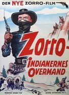 Ghost of Zorro - Danish Movie Poster (xs thumbnail)