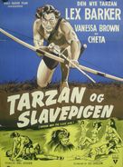 Tarzan and the Slave Girl - Danish Movie Poster (xs thumbnail)