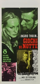 Nattlek - Italian Movie Poster (xs thumbnail)