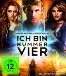 I Am Number Four - German Blu-Ray movie cover (xs thumbnail)