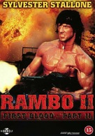 Rambo: First Blood Part II - Danish Movie Cover (xs thumbnail)