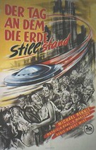 The Day the Earth Stood Still - German Movie Poster (xs thumbnail)