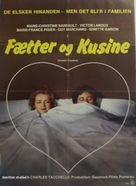 Cousin cousine - Danish Movie Poster (xs thumbnail)
