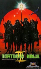 Teenage Mutant Ninja Turtles III - Spanish VHS movie cover (xs thumbnail)